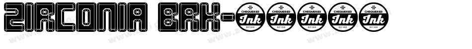 Zirconia BRK字体转换